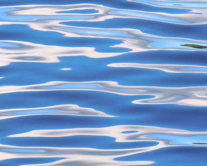 Blue & Grey Stripes II